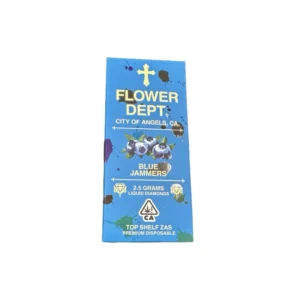 flower dept disposable blue jammers flavor