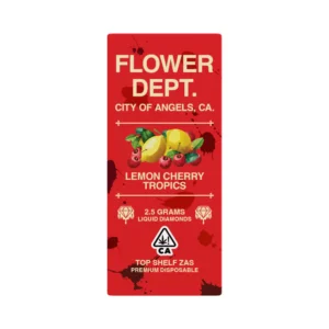 flower dept disposable lemon cherry tropics