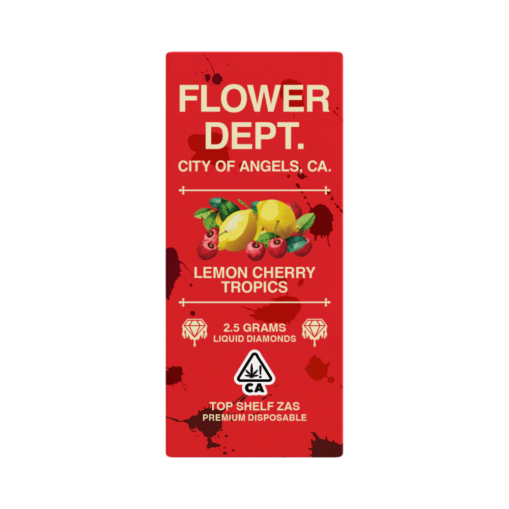 flower dept disposable lemon cherry tropics flower dept disposable lemon cherry tropics