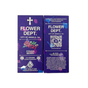 flower dept disposable cough berry flavor